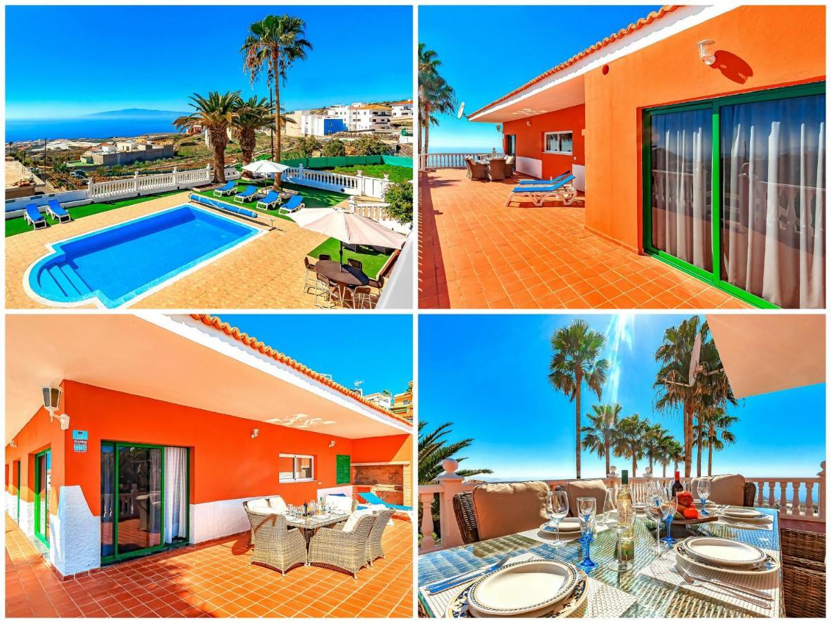 Villa Raquel With Private Pool And Sea View Los Menores Esterno foto