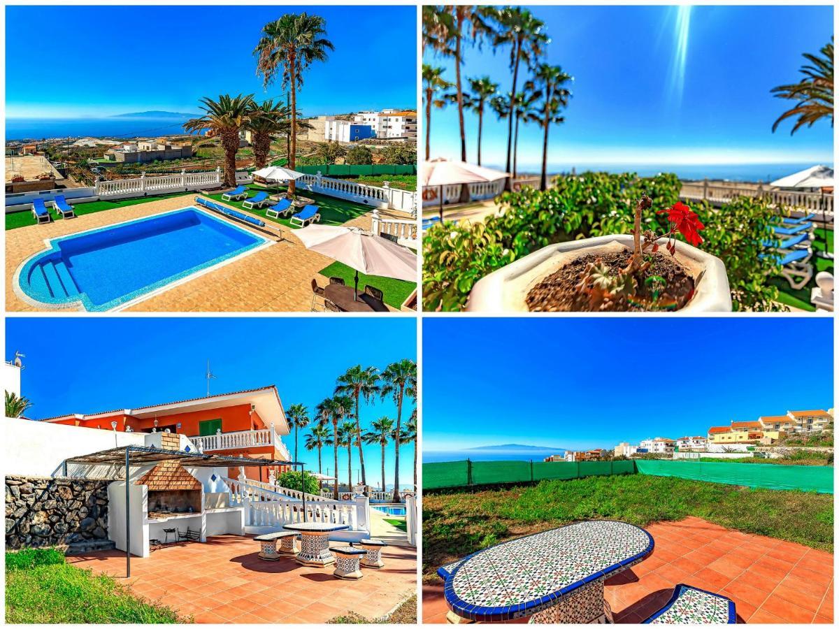 Villa Raquel With Private Pool And Sea View Los Menores Esterno foto