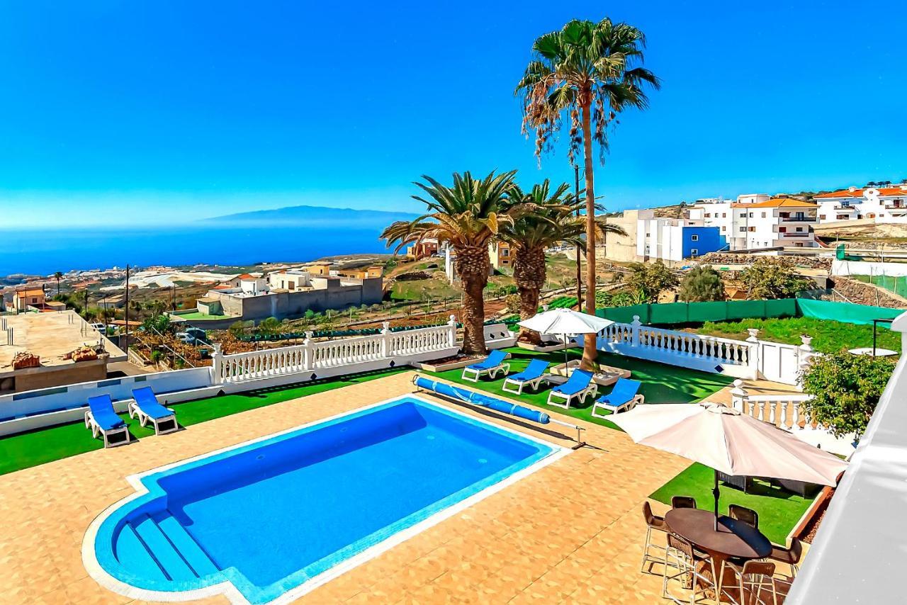 Villa Raquel With Private Pool And Sea View Los Menores Esterno foto