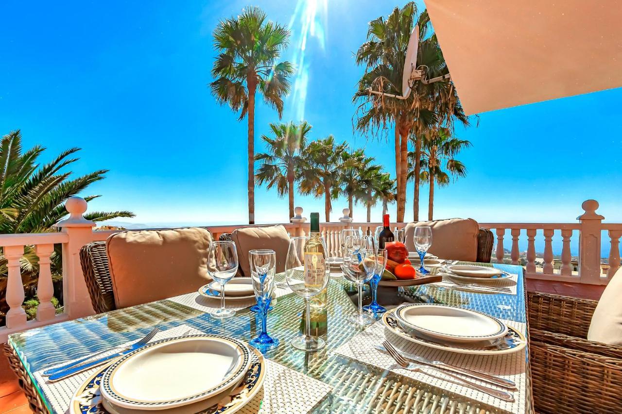 Villa Raquel With Private Pool And Sea View Los Menores Esterno foto