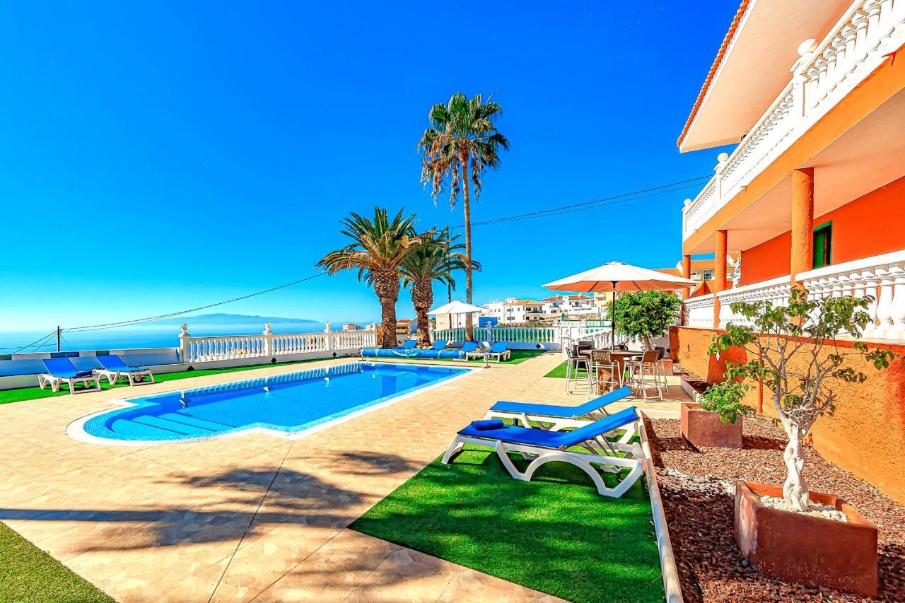 Villa Raquel With Private Pool And Sea View Los Menores Esterno foto