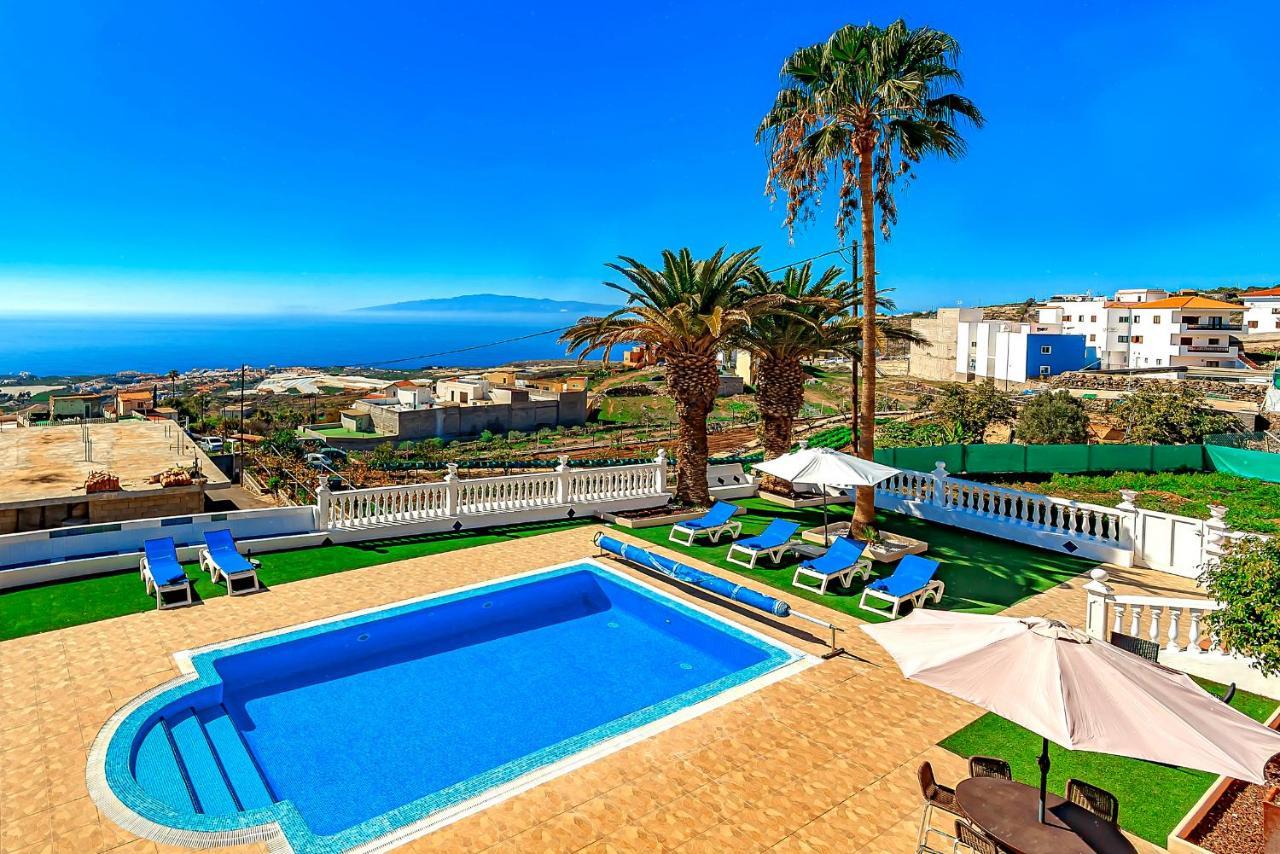 Villa Raquel With Private Pool And Sea View Los Menores Esterno foto